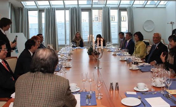 Vize-Parlamentspräsident Uong Chu Luu besucht Norwegen